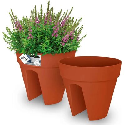 Gardebruk Pot de fleurs en plastique recyclé 28,5x25,5cm - Pot de fleurs Gardebruk Pot de fleurs en plastique recyclé 28,5x25,5cm - Pot de fleurs