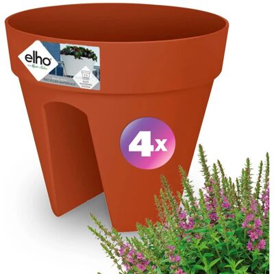 Gardebruk Recycled Plastic Flower Pot Set - 28.5x25.5cm Flower Pots Gardebruk Recycled Plastic Flower Pot Set - 28.5x25.5cm Flower Pots