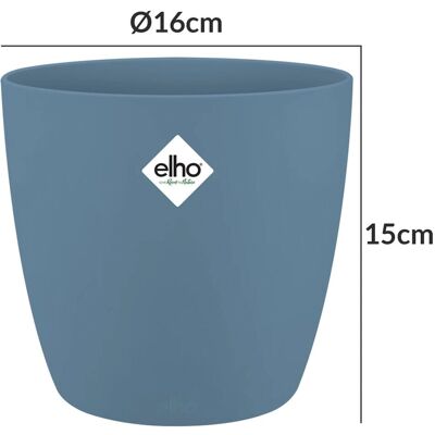 Gardebruk Blue Brussels Flower Pots Set of 4 - Flower Pot Gardebruk Blue Brussels Flower Pots Set of 4 - Flower Pot