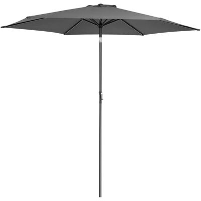 Kingsleeve 300cm Gartenschirm UV 80+ Verstellbar Aluminium Rund - Gartenschirm Kingsleeve 300cm Gartenschirm UV 80+ Verstellbar Aluminium Rund - Gartenschirm