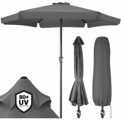 KINGSLEEVE Ombrellone da Giardino Ø 330cm Protezione UV 80+ Facile da Usare - Ombrellone da Giardino KINGSLEEVE Ombrellone da Giardino Ø 330cm Protezione UV 80+ Facile da Usare - Ombrellone da Giardino