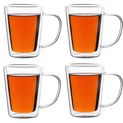 Monzana Theeglazen set van 4 stuks - elk 250ml Monzana Theeglazen set van 4 stuks - elk 250ml