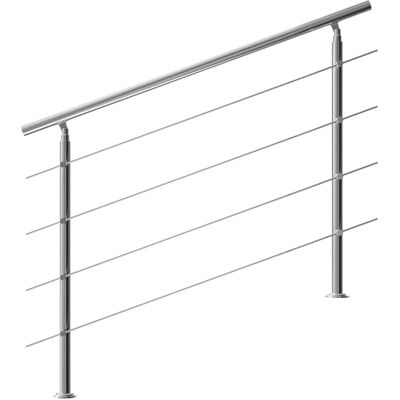 Monzana 150cm Edelstahl Treppengeländer - Innen/Außen Monzana 150cm Edelstahl Treppengeländer - Innen/Außen