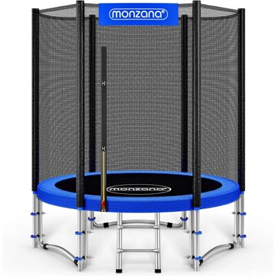 Monzana 183-427cm Trampolino Completo Certificato - Rete di Sicurezza Esterna Monzana 183-427cm Trampolino Completo Certificato - Rete di Sicurezza Esterna
