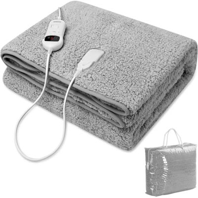 Monzana Elektrische Decke - 180x130cm, 10 Stufen, Waschbar Monzana Elektrische Decke - 180x130cm, 10 Stufen, Waschbar