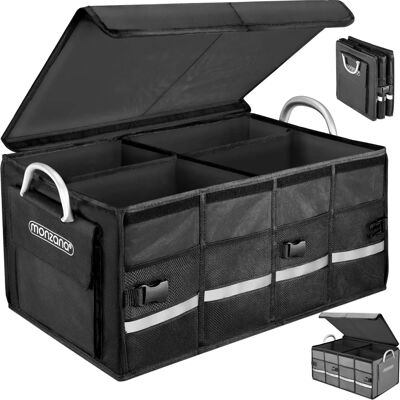 Organisateur de coffre Monzana - 63L Imperméable Pliable - Publicité Organisateur de coffre Monzana - 63L Imperméable Pliable - Publicité