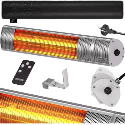 Calefactor Infrarrojo Monzana MZH2000W - 3 Niveles de Calor - Exterior Calefactor Infrarrojo Monzana MZH2000W - 3 Niveles de Calor - Exterior