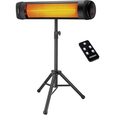 Monzana - Calefactor Infrarrojos 2500W - 3 Niveles - Pantalla LED - Mando - Negro - Tipo de Producto Monzana - Calefactor Infrarrojos 2500W - 3 Niveles - Pantalla LED - Mando - Negro - Tipo de Producto