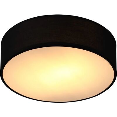 monzana Deckenlampe - Stoff Ø30cm, Grau, E27, 40W monzana Deckenlampe - Stoff Ø30cm, Grau, E27, 40W