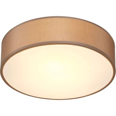 Lámpara de Techo Redonda de Tela Monzana 38cm - E27 - Elegante y Fácil Lámpara de Techo Redonda de Tela Monzana 38cm - E27 - Elegante y Fácil