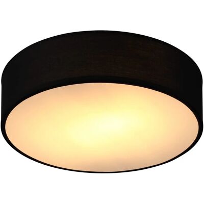 Monzana - Fabric Ceiling Light 38cm Round E27 Modern Fixture Monzana - Fabric Ceiling Light 38cm Round E27 Modern Fixture