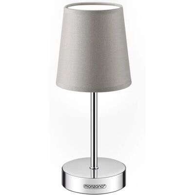 Monzana Table Lamp - Taupe - E14 - Stable & Elegant Monzana Table Lamp - Taupe - E14 - Stable & Elegant