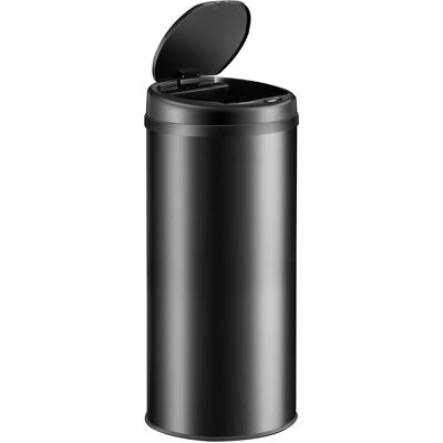 monzana Sensor Mülleimer Schwarz Edelstahl 40L - Poubelle à capteur sans contact monzana Sensor Mülleimer Schwarz Edelstahl 40L - Poubelle à capteur sans contact