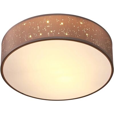 Monzana Sternenhimmel Deckenlampe - E27 Stoff Pendel - Verschiedene Farben Monzana Sternenhimmel Deckenlampe - E27 Stoff Pendel - Verschiedene Farben