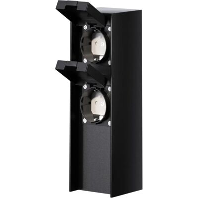 Colonna di Energia Giardino Monzana - Presa Esterna IP44 Acciaio Inox Colonna di Energia Giardino Monzana - Presa Esterna IP44 Acciaio Inox