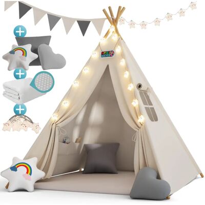 Spielwerk Tipi enfant avec tapis Spielwerk Tipi enfant avec tapis
