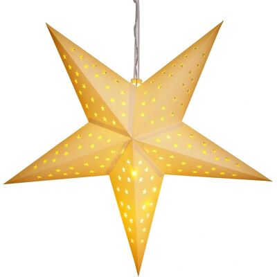 Casaria Modello 2 Stella di Natale senza fili 60cm con 10 LED Casaria Modello 2 Stella di Natale senza fili 60cm con 10 LED