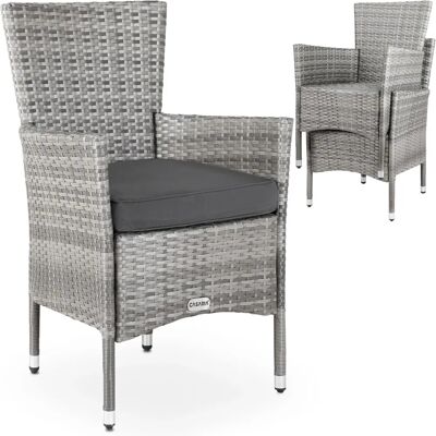 Ensemble de Chaises de Jardin Casaria - Empilables Résistantes aux Intempéries Ensemble de Chaises de Jardin Casaria - Empilables Résistantes aux Intempéries