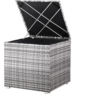 Contenitore da giardino Casaria - 75x75x70cm - Impermeabile, Resistente ai raggi UV Contenitore da giardino Casaria - 75x75x70cm - Impermeabile, Resistente ai raggi UV