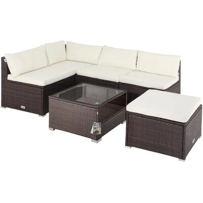 Casaria Garden Lounge Set - 16 Pcs Modular Outdoor Furniture Casaria Garden Lounge Set - 16 Pcs Modular Outdoor Furniture