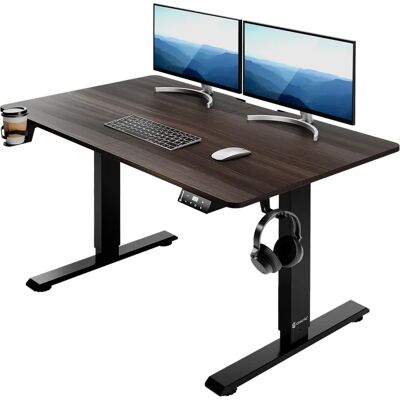 Casaria Elektrisch Höhenverstellbarer Schreibtisch mit LCD 73-118cm - Büromöbel Casaria Elektrisch Höhenverstellbarer Schreibtisch mit LCD 73-118cm - Büromöbel