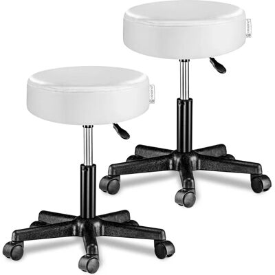 Casaria Deuba Sedia da Ufficio - Regolabile in Altezza 46-61cm - Girevole 360° Casaria Deuba Sedia da Ufficio - Regolabile in Altezza 46-61cm - Girevole 360°
