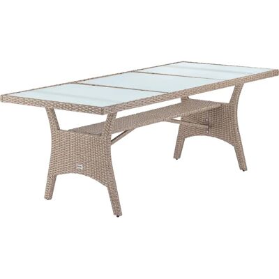 Casaria Garden Table 190x90x74cm - Outdoor Ready Casaria Garden Table 190x90x74cm - Outdoor Ready