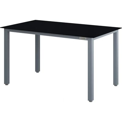 Casaria Aluminium Gartentisch 150x90x75cm - Wetterfest, Höhenverstellbar, Sicherheitsglas Casaria Aluminium Gartentisch 150x90x75cm - Wetterfest, Höhenverstellbar, Sicherheitsglas