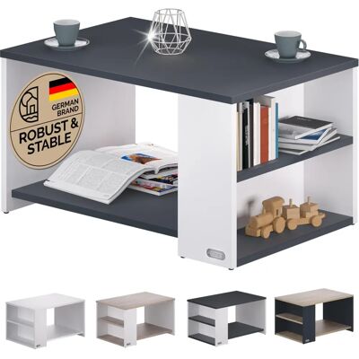 Tavolino Santa Cruz Casaria - Design Moderno 3-in-1 Tavolino Santa Cruz Casaria - Design Moderno 3-in-1