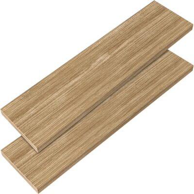 Casaria - Set di 2 mensole noce 90cm - Shelf Casaria - Set di 2 mensole noce 90cm - Shelf