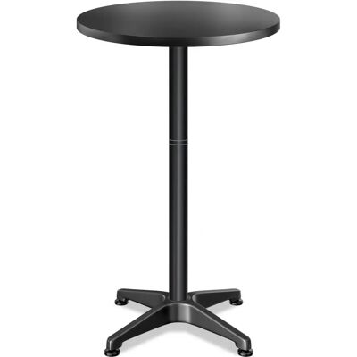 Casaria Verstellbarer Hoch- und Bistrotisch - 60cm Stahlplatte Casaria Verstellbarer Hoch- und Bistrotisch - 60cm Stahlplatte