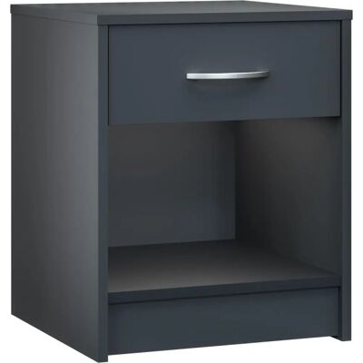 Casaria Hamburg Nightstand - 50x40x35cm - Modern Storage Casaria Hamburg Nightstand - 50x40x35cm - Modern Storage