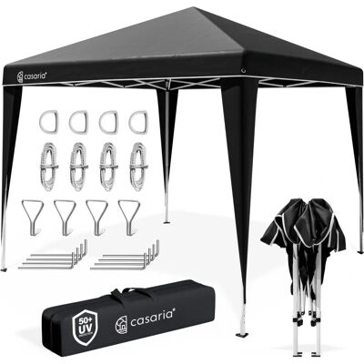 Casaria Gartenpavillon Capri 3x3m UV 50+ Wasserdicht Faltbar Zelt Casaria Gartenpavillon Capri 3x3m UV 50+ Wasserdicht Faltbar Zelt