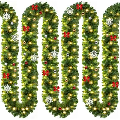 Casaria Modell 80LEDs - Weihnachts-LED-Girlande - Innen/Außen Casaria Modell 80LEDs - Weihnachts-LED-Girlande - Innen/Außen
