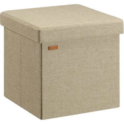 Casaria Beige 38x38x38cm Sitzhocker - Faltbarer Sitzhocker Casaria Beige 38x38x38cm Sitzhocker - Faltbarer Sitzhocker