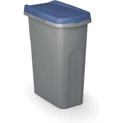 Cesto de basura Casaria 25L Gris/Azul - Interior/Exterior Cesto de basura Casaria 25L Gris/Azul - Interior/Exterior