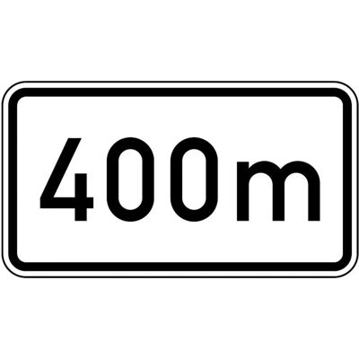 Modèle Neutre ZZ.1004 - Panneau en Aluminium Réfléchissant - 400 m - Publicité Modèle Neutre ZZ.1004 - Panneau en Aluminium Réfléchissant - 400 m - Publicité