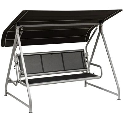 KETTLER - PARADISO - Aluminium - Outdoorgewebe - Hollywoodschaukel KETTLER - PARADISO - Aluminium - Outdoorgewebe - Hollywoodschaukel