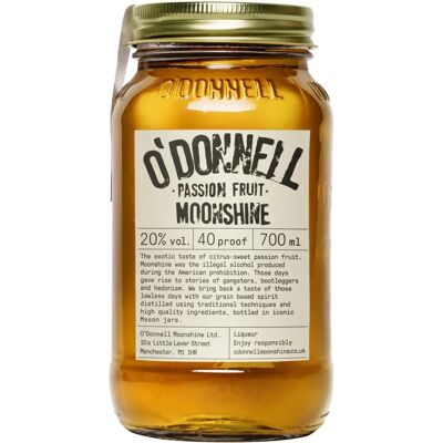 O'Donnell Moonshine Passionsfrucht Likör - 20% Vol., 0,7l O'Donnell Moonshine Passionsfrucht Likör - 20% Vol., 0,7l