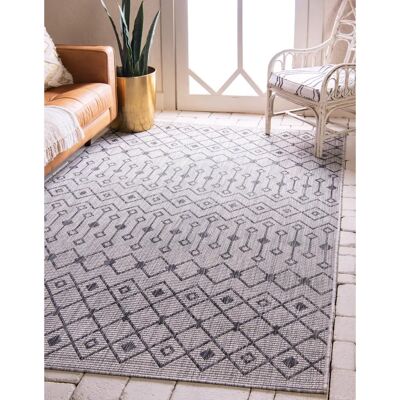 MYFLAIR MÖBEL & ACCESSOIRES Outdoor Crosses Teppich - 152x244cm, bunt, langlebig MYFLAIR MÖBEL & ACCESSOIRES Outdoor Crosses Teppich - 152x244cm, bunt, langlebig