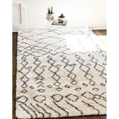 MYFLAIR MÖBEL & ACCESSOIRES Temara Shag Beigeteppich - Teppich MYFLAIR MÖBEL & ACCESSOIRES Temara Shag Beigeteppich - Teppich