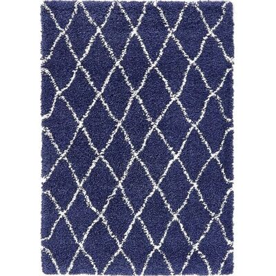 MYFLAIR MÖBEL & ACCESSOIRES Temara Shag Teppich - 122x183 cm - Blau MYFLAIR MÖBEL & ACCESSOIRES Temara Shag Teppich - 122x183 cm - Blau