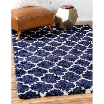 MYFLAIR MÖBEL & ACCESSOIRES Temara Shag Teppich - Luxuriöses Modernes Design - 122x183cm MYFLAIR MÖBEL & ACCESSOIRES Temara Shag Teppich - Luxuriöses Modernes Design - 122x183cm