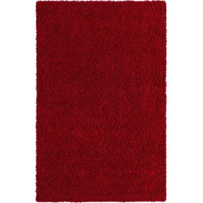 MYFLAIR Shaggy Shag Teppich - 152x244cm - Rot - Teppich MYFLAIR Shaggy Shag Teppich - 152x244cm - Rot - Teppich