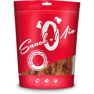 SnackOMio - Filetstreifen Hühnerbrust - 12 x 70 g - Snack pour chiens SnackOMio - Filetstreifen Hühnerbrust - 12 x 70 g - Snack pour chiens