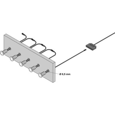 L&S - Plinthy - Mini-Einbau - 6 lm - LED-Leuchte L&S - Plinthy - Mini-Einbau - 6 lm - LED-Leuchte