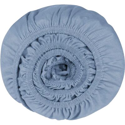 SCHIESSER Jessi Baumwolle Spannbettlaken - Lavendel - Für Matratze bis 22cm SCHIESSER Jessi Baumwolle Spannbettlaken - Lavendel - Für Matratze bis 22cm