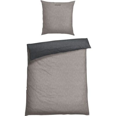 SCHIESSER Doppelbettwäsche Doubleface - Reversibles Melange-Design SCHIESSER Doppelbettwäsche Doubleface - Reversibles Melange-Design