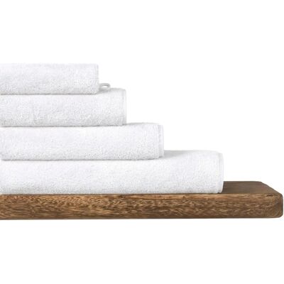 SCHIESSER Milano Baumwollhandtücher - 4 Stk, 50x100cm, Weiß SCHIESSER Milano Baumwollhandtücher - 4 Stk, 50x100cm, Weiß