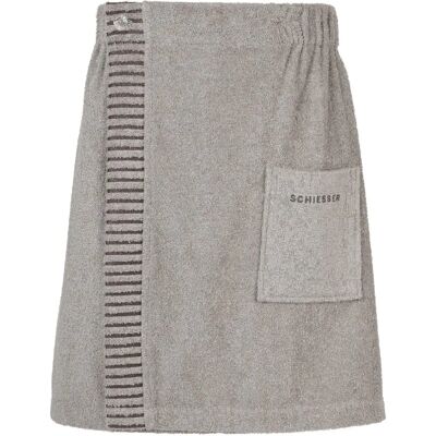 SCHIESSER - Rom - Grau - Sauna-Kilt SCHIESSER - Rom - Grau - Sauna-Kilt